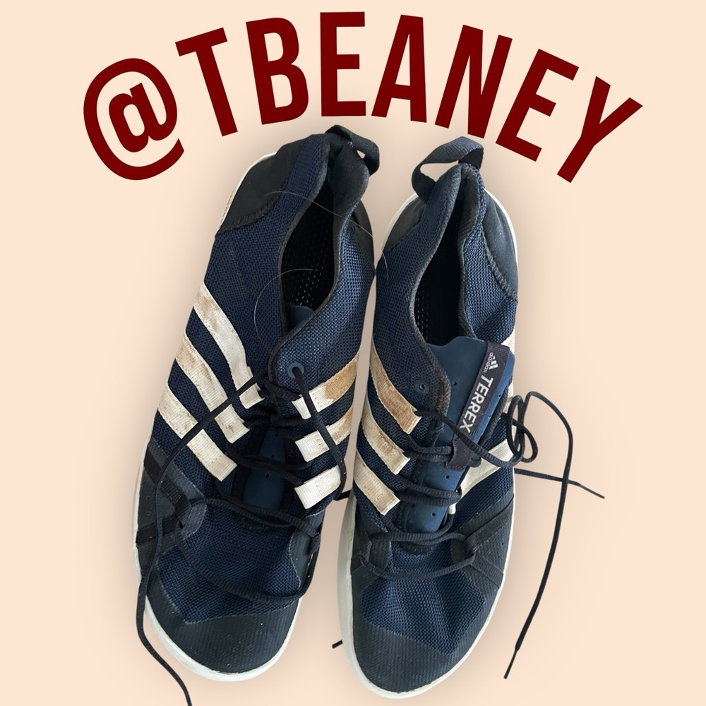 Adidas Terrex Blue Black and White Water Shoes